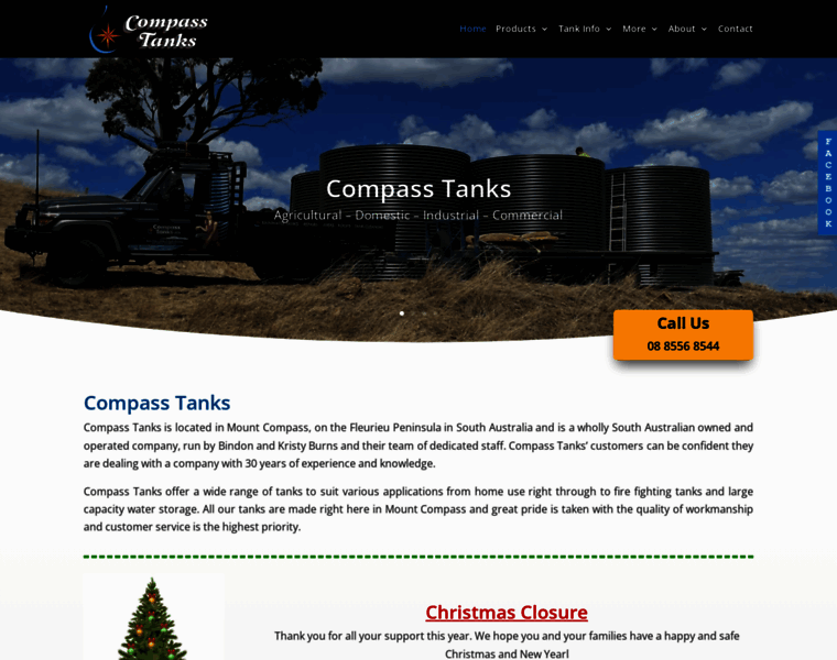Compasstanks.com.au thumbnail