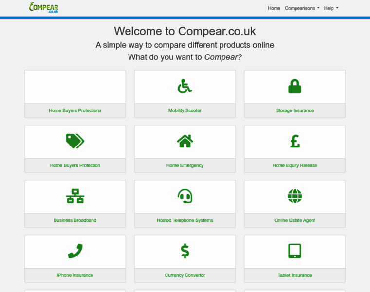 Compear.co.uk thumbnail