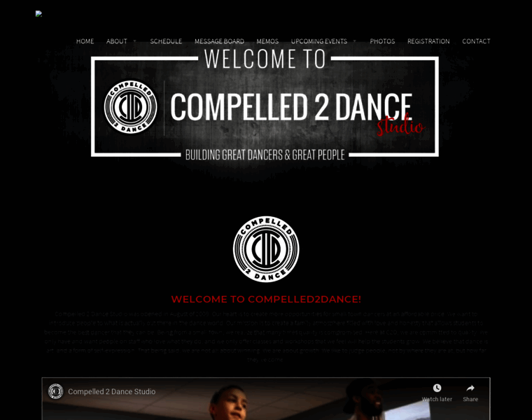 Compelled2dance.com thumbnail