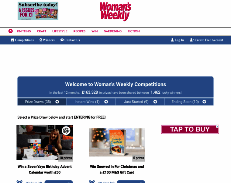 Competitions.womansweekly.com thumbnail