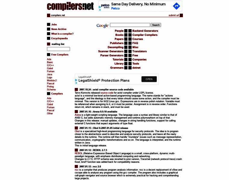 Compilers.net thumbnail
