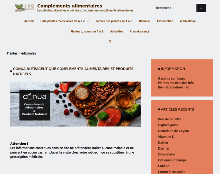 Complements-alimentaires.co thumbnail