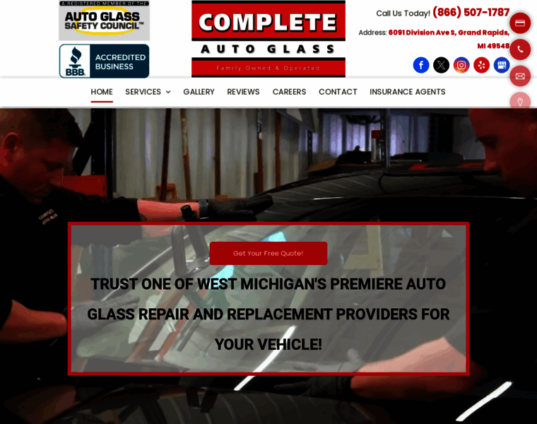 Completeautoglass.net thumbnail