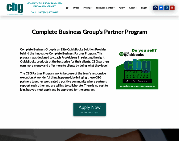 Completebusinesspartner.com thumbnail