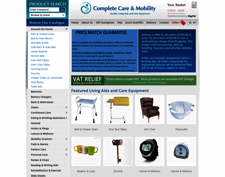 Completecareandmobility.co.uk thumbnail
