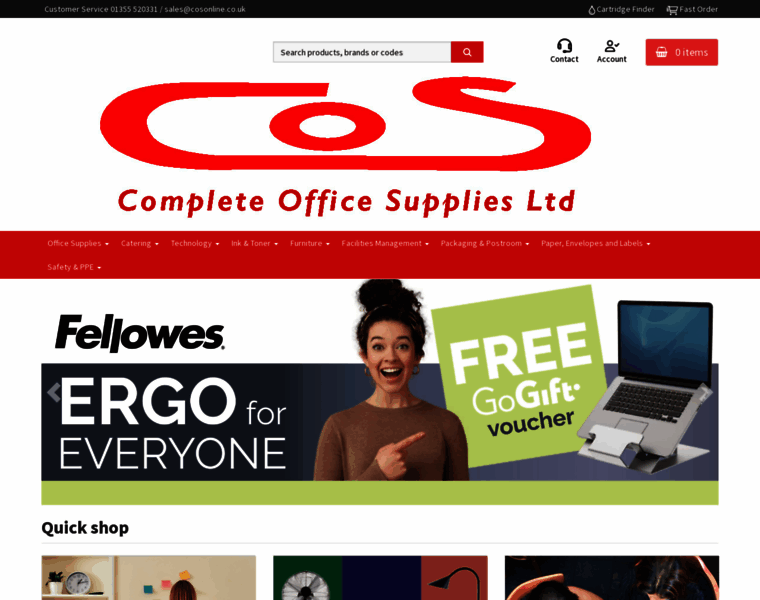 Completeofficesupplies.co.uk thumbnail