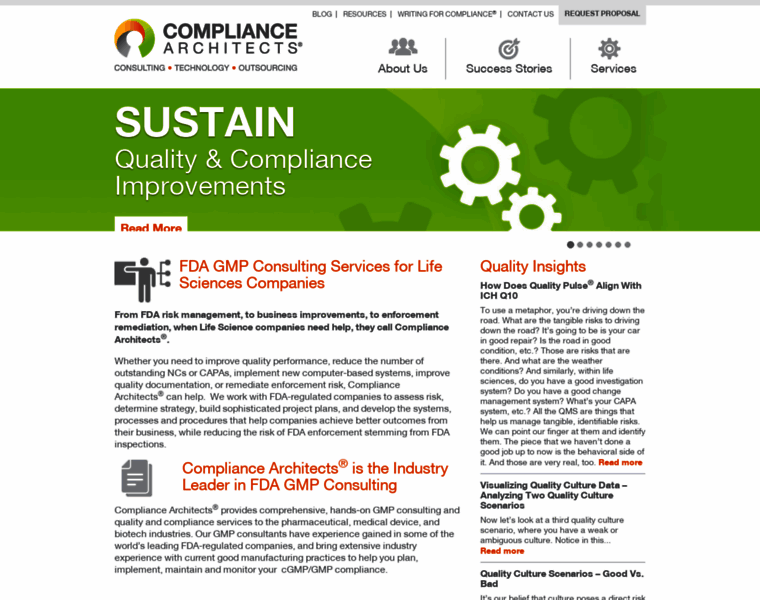 Compliancearchitects.com thumbnail