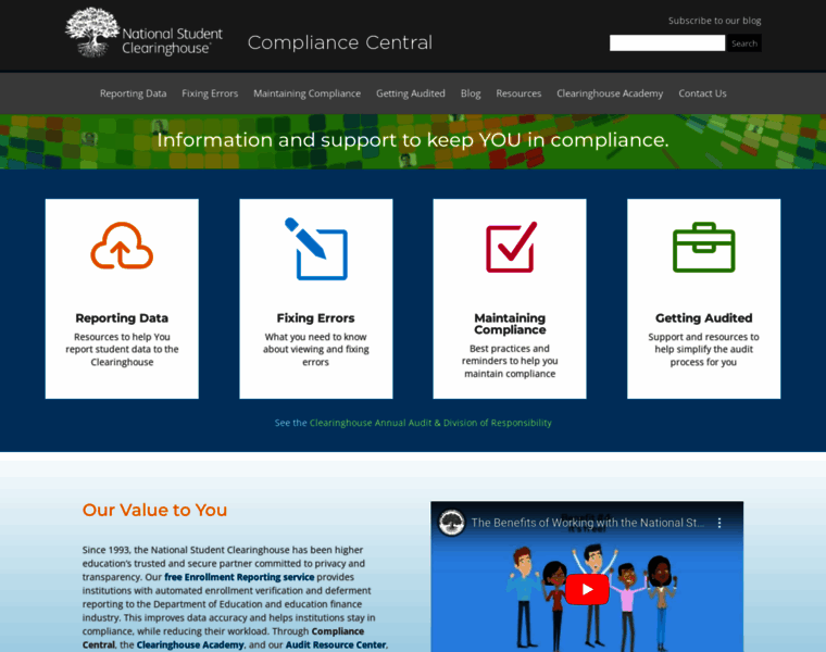 Compliancecentral.org thumbnail