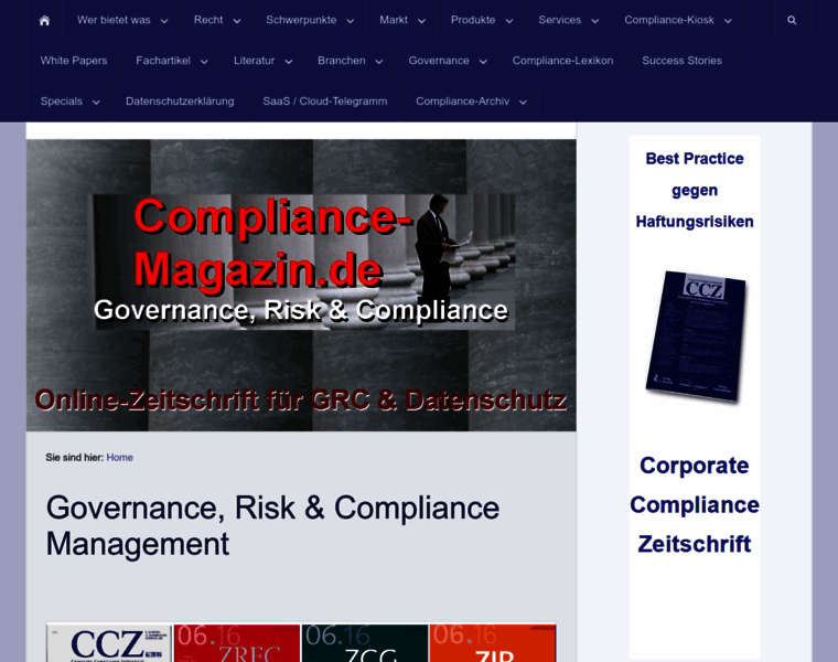 Compliancemagazin.com thumbnail