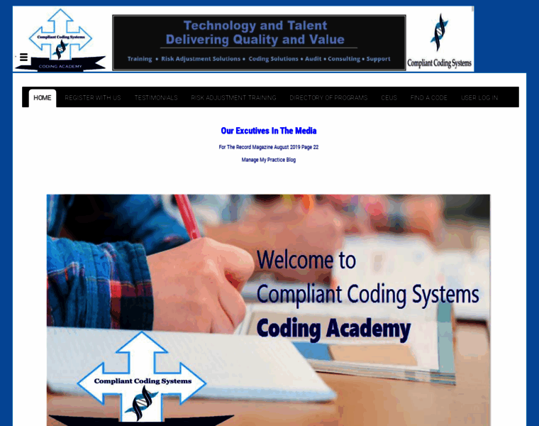 Compliantcodingacademy.com thumbnail