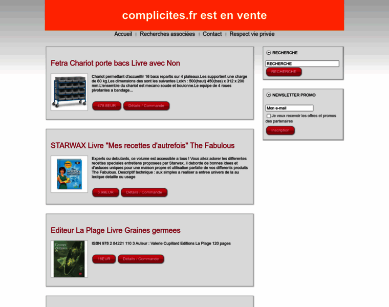 Complicites.fr thumbnail