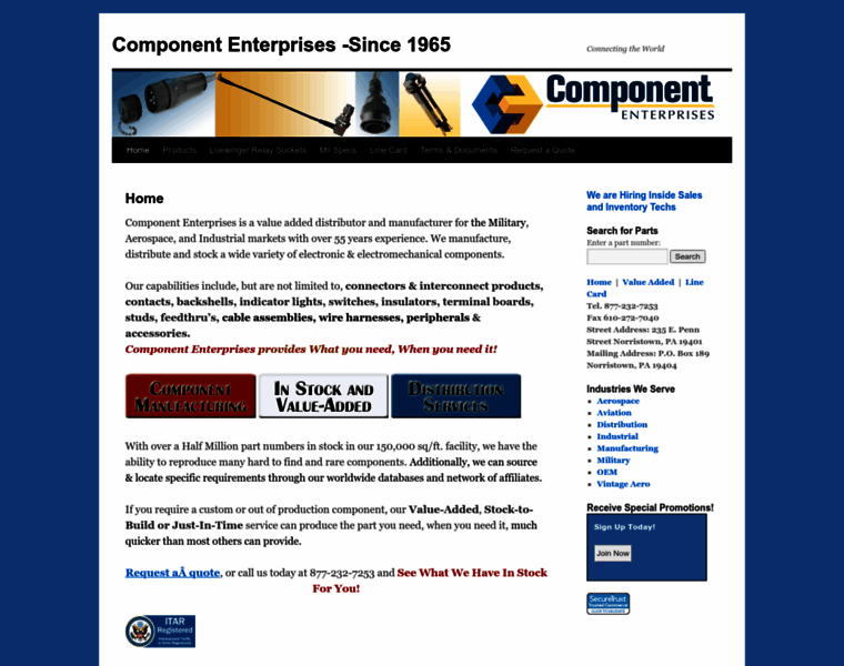 Componententerprises.com thumbnail