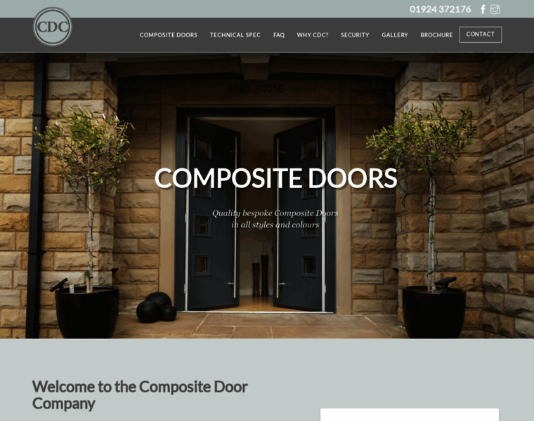 Compositedoorcompany.com thumbnail