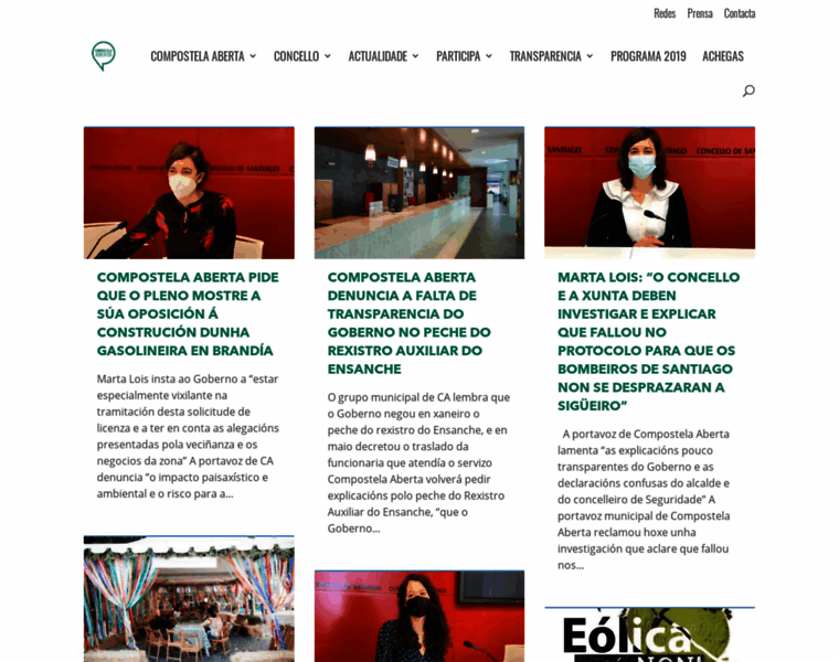 Compostelaaberta.org thumbnail
