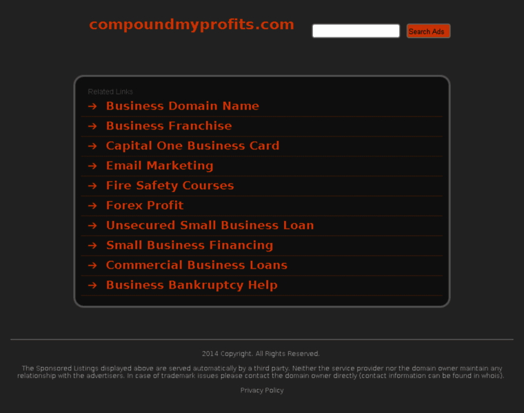 Compoundmyprofits.com thumbnail