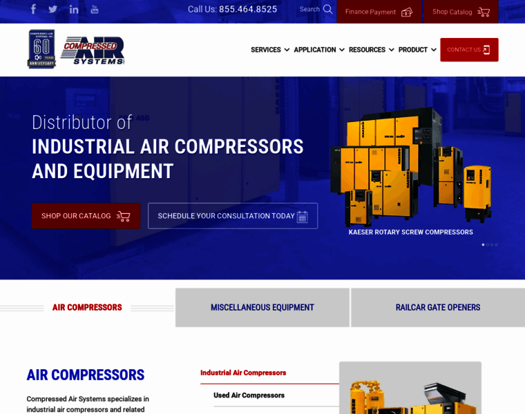 Compressedairsystems.com thumbnail