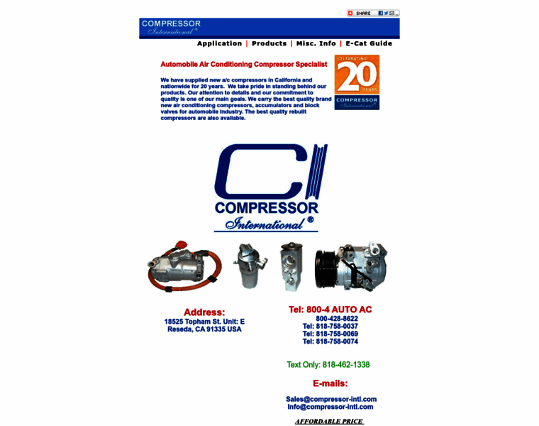 Compressor-intl.com thumbnail