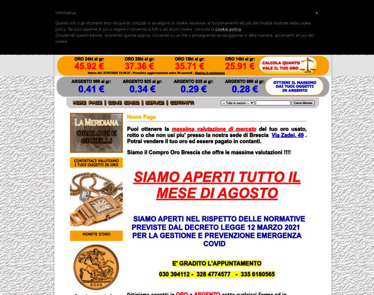 Compro-oro-italia.com thumbnail