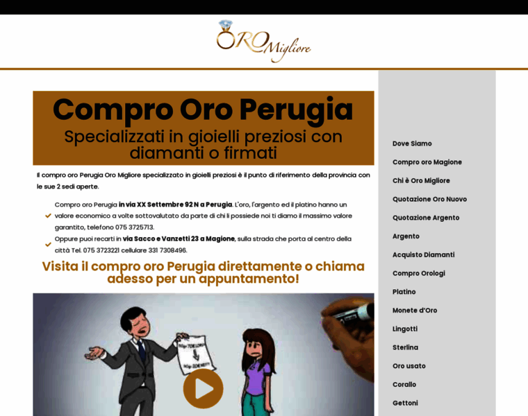 Compro-oro-perugia.com thumbnail