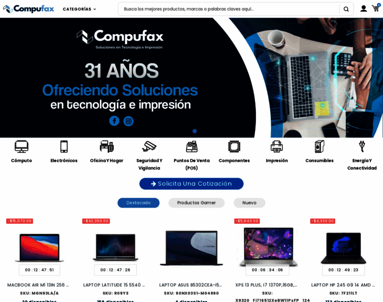 Compufax.com.mx thumbnail
