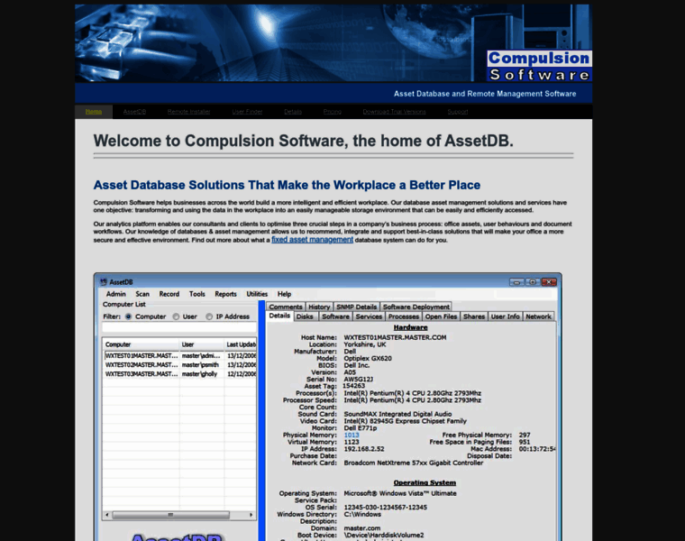 Compulsionsoftware.com thumbnail