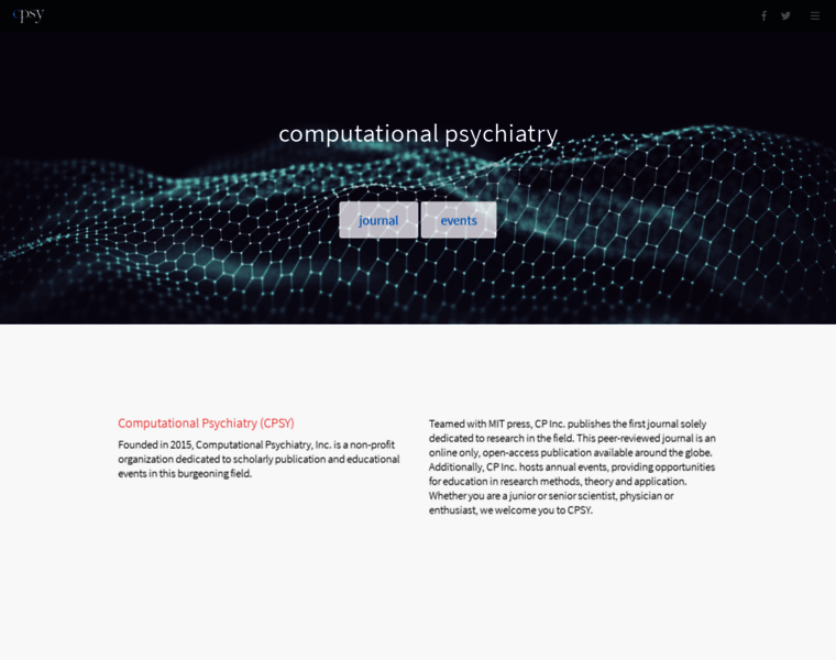 Computationalpsychiatry.org thumbnail Computationalpsychiatry.org thumbnail