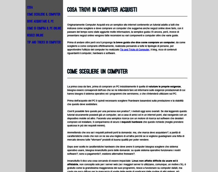 Computer-acquisti.com thumbnail