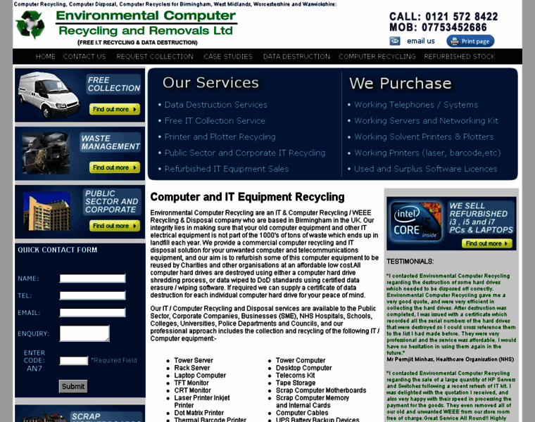 Computer-recycling-and-removals.co.uk thumbnail