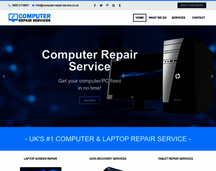 Computer-repair-service.co.uk thumbnail