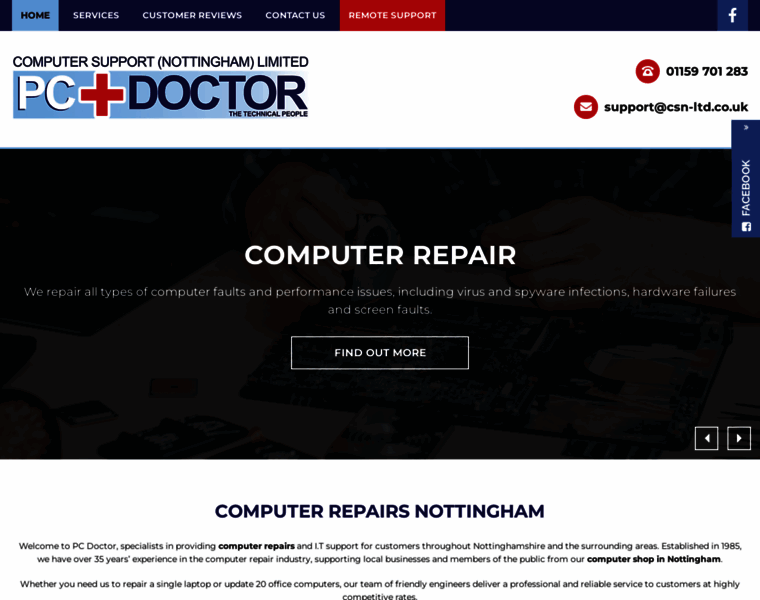 Computer-support-nottingham.co.uk thumbnail