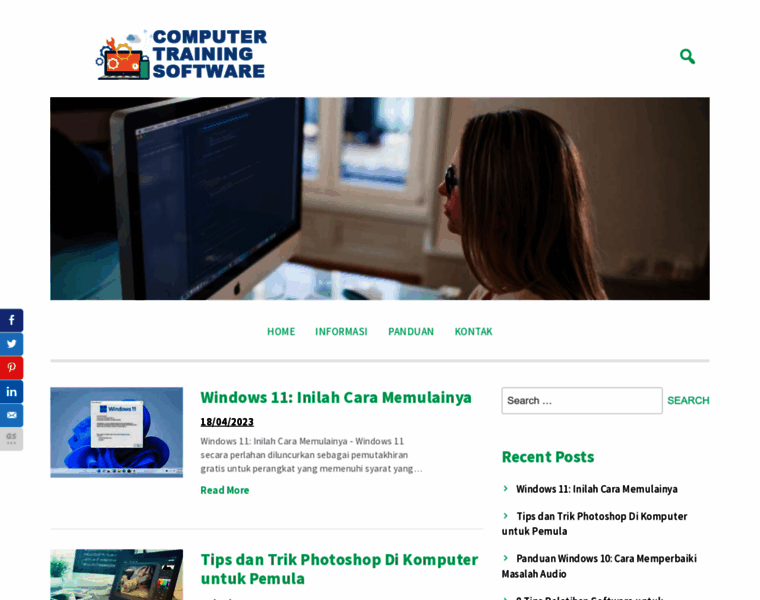 Computer-training-software.com thumbnail