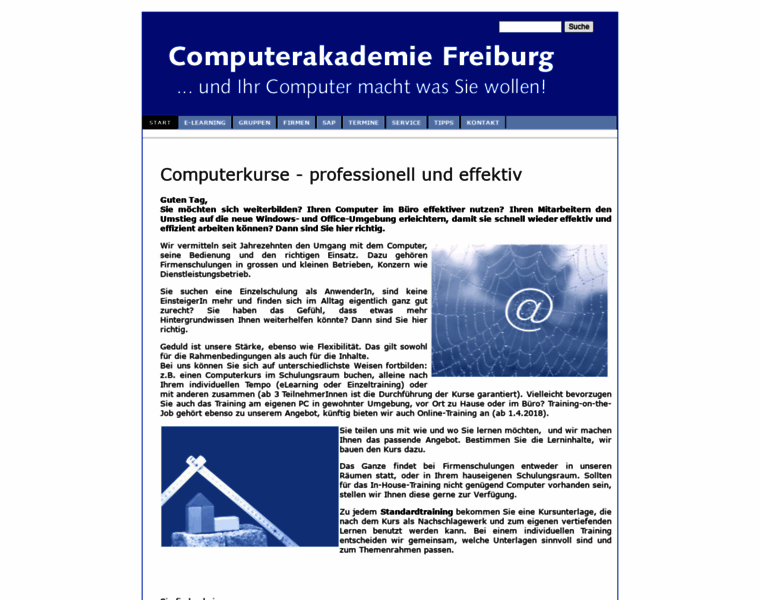 Computerakademie-freiburg.de thumbnail