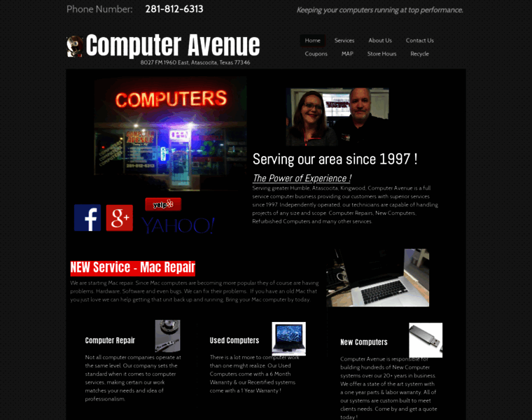 Computeravenue.com thumbnail