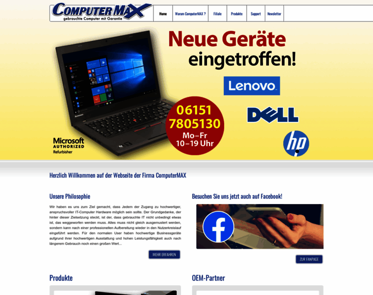Computermax.de thumbnail