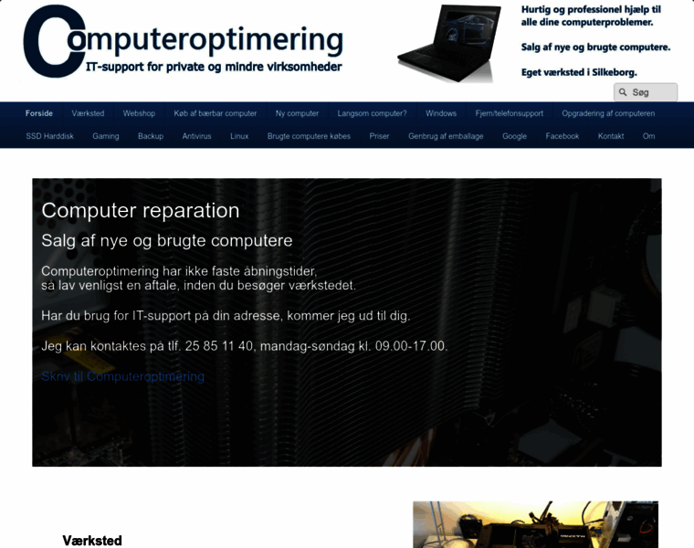 Computeroptimering.dk thumbnail