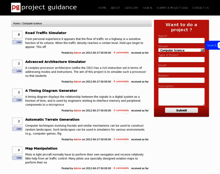 Computerprojects.projectguidance.com thumbnail