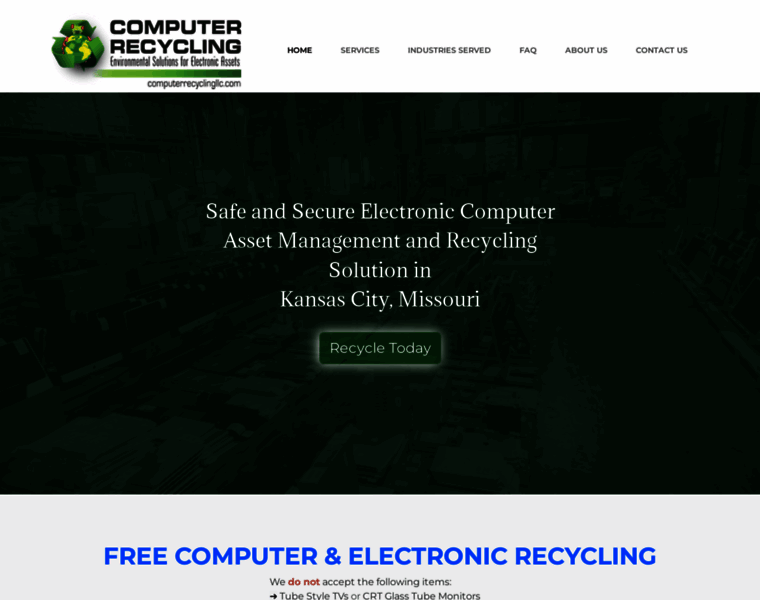Computerrecyclingllc.com thumbnail