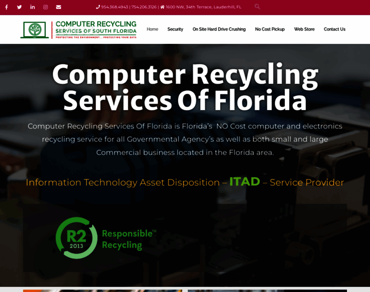 Computerrecyclingservices.net thumbnail