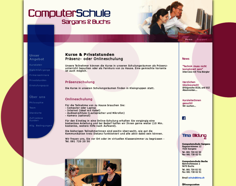 Computerschule-sargans.ch thumbnail