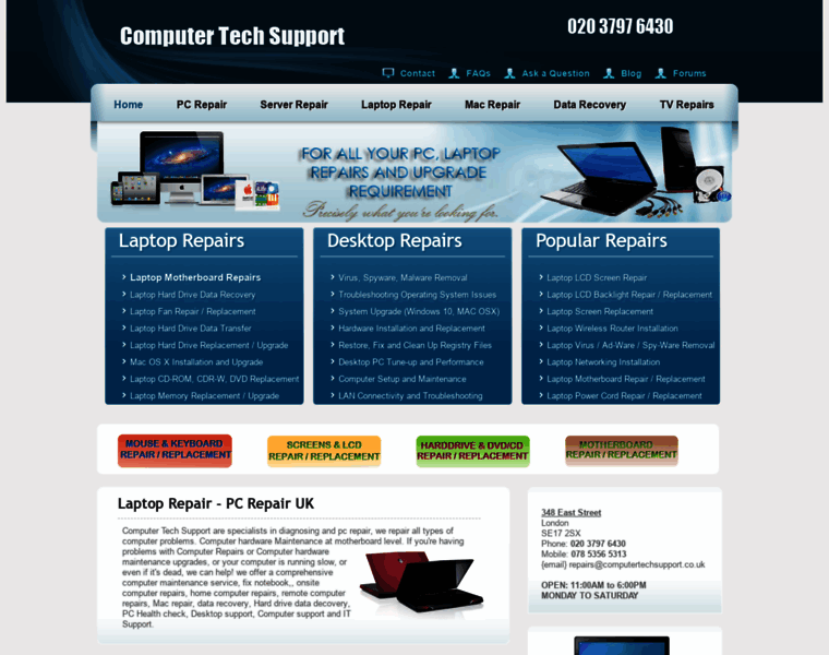Computertechsupport.co.uk thumbnail