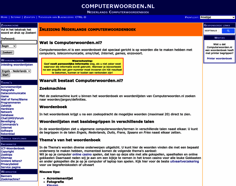 Computerwoorden.nl thumbnail