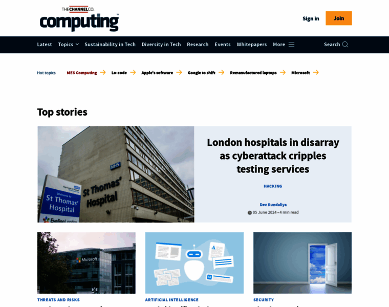 Computing.co.uk thumbnail