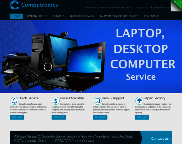 Computronicspune.co.in thumbnail
