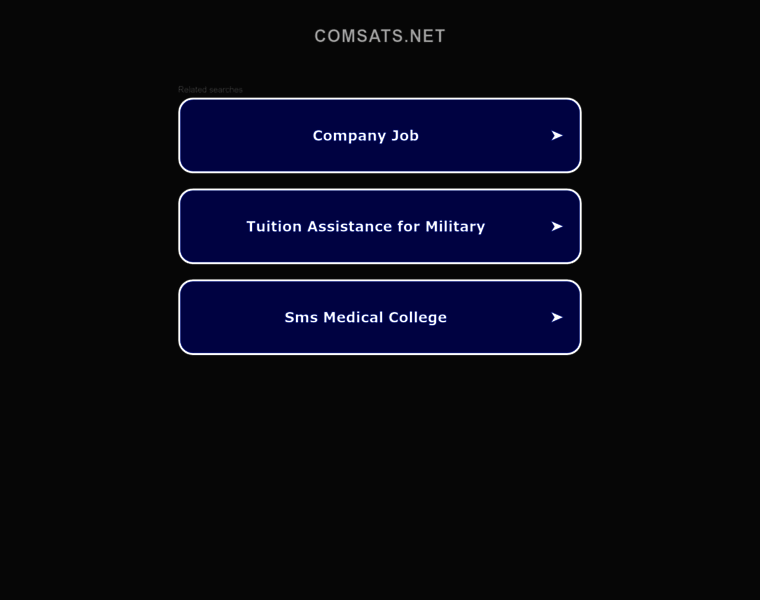 Comsats.net thumbnail Comsats.net thumbnail