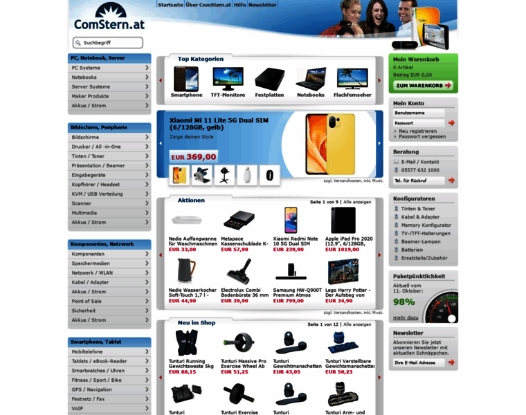 Comstern.at thumbnail