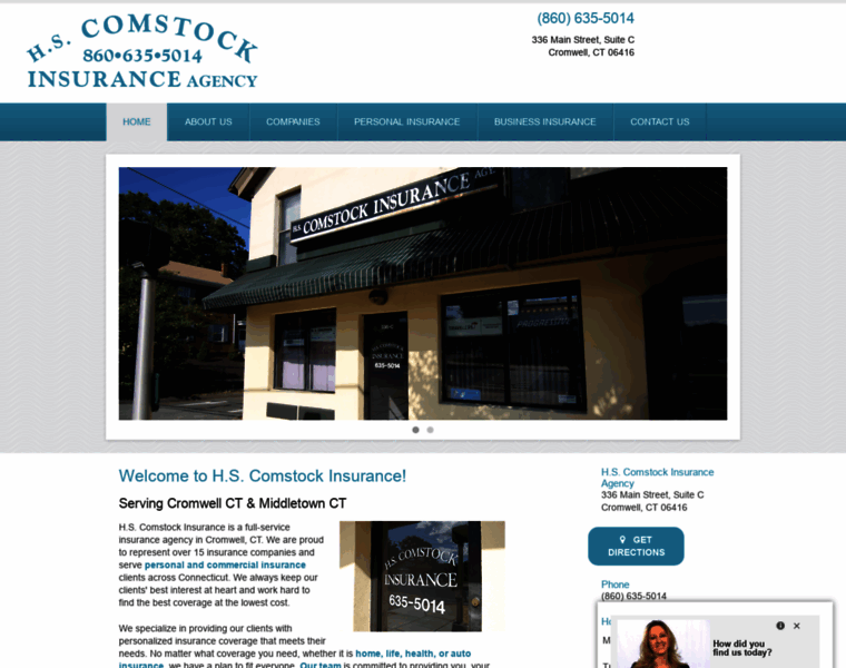 Comstockinsurance.com thumbnail