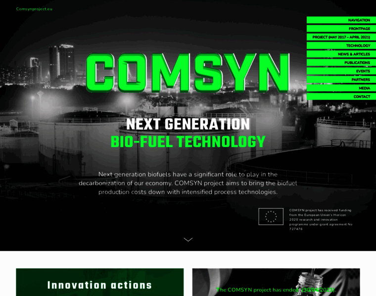 Comsynproject.eu thumbnail