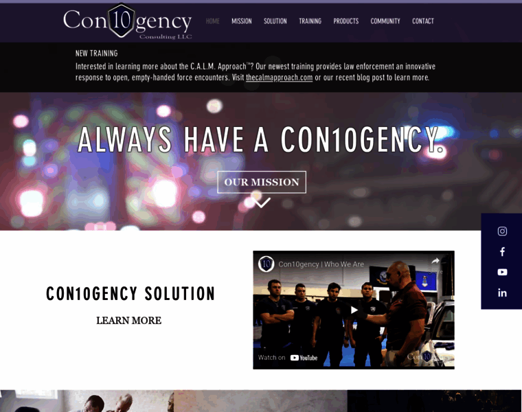 Con10gency.com thumbnail