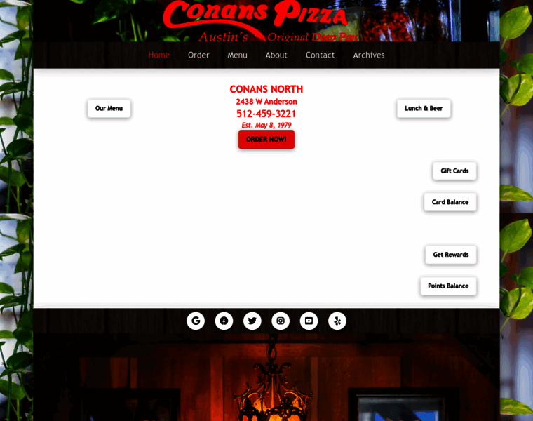 Conanspizza.com thumbnail