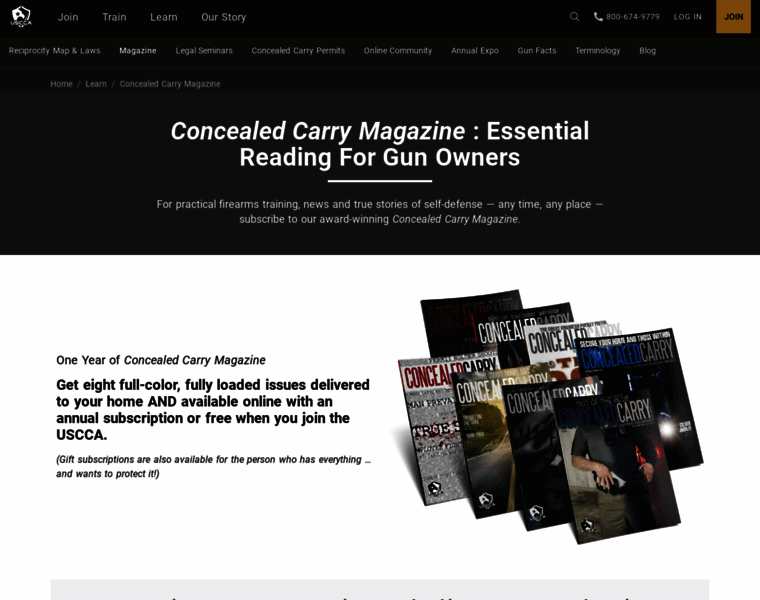 Concealedcarrymagazine.com thumbnail